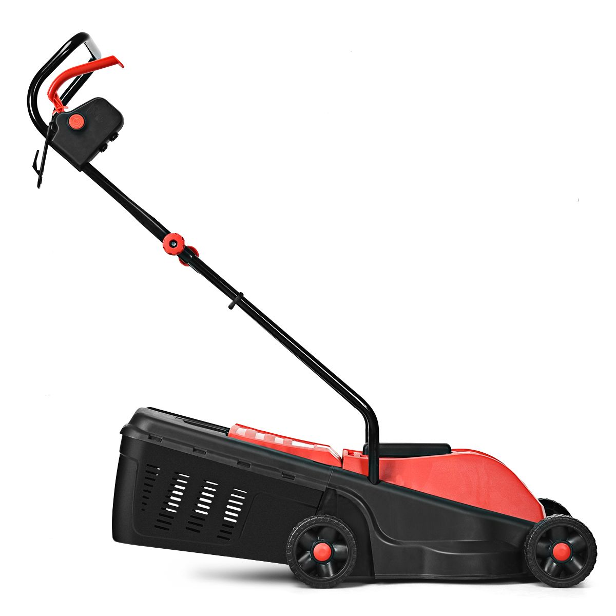 Elektro Rasenmäher Sichelmäher Rasenlüfter mit Grasfangbehälter